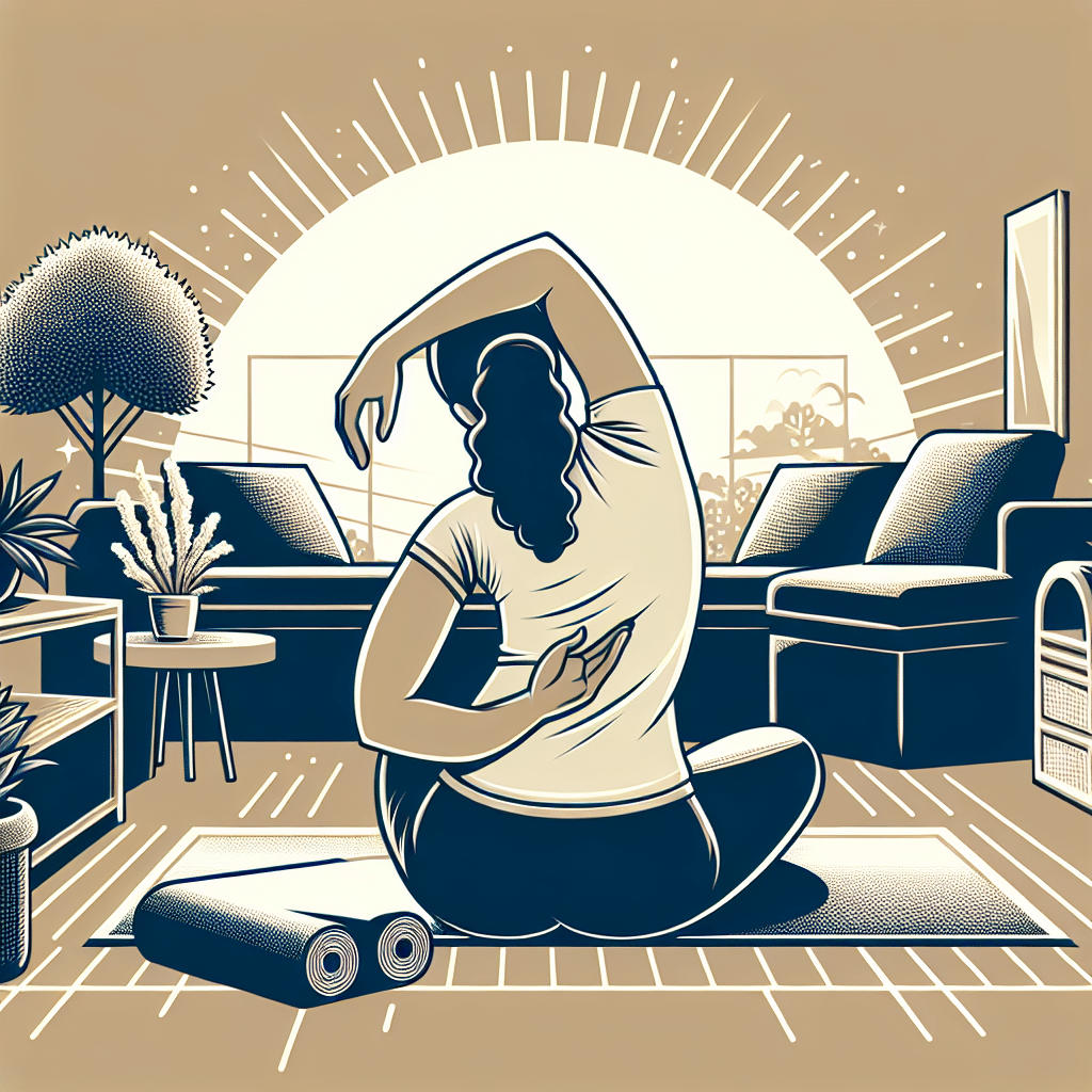 Alongamento para dor nas costas: Alivie a tensão em casa