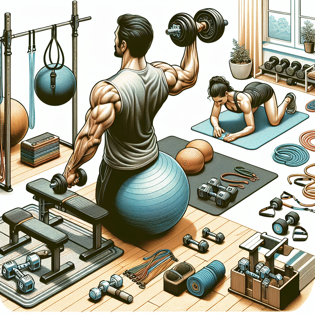 treinos para ganhar massa muscular em casa