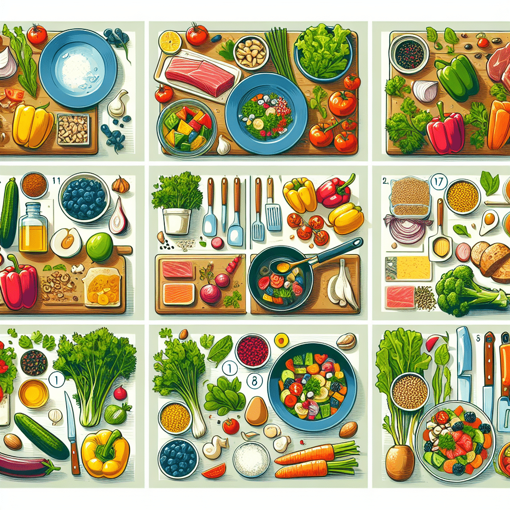 como montar refeição saudável em casa: passo a passo