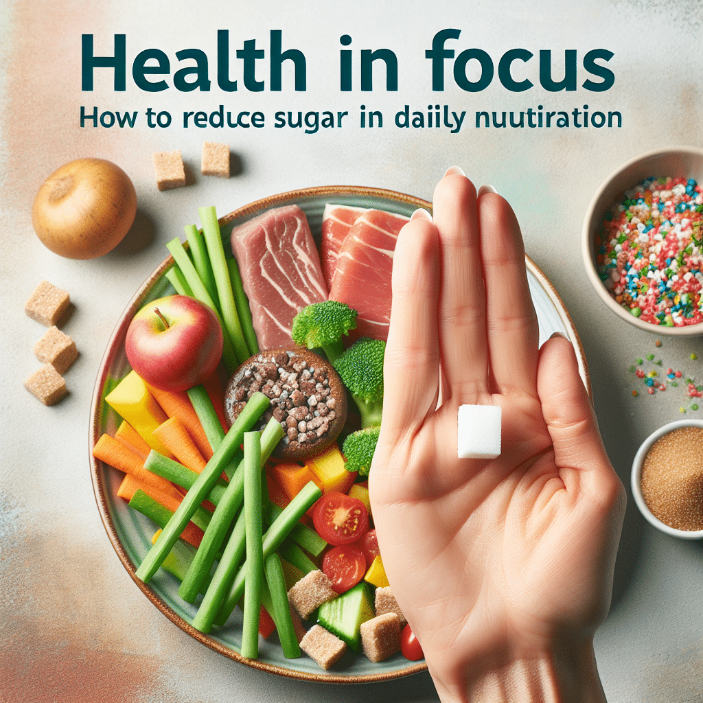 como reduzir açúcar na alimentação diária: saúde em foco