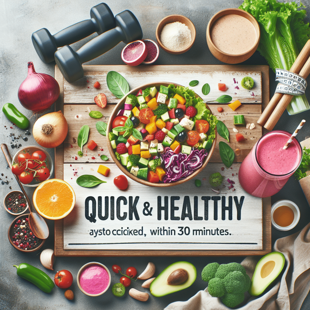 receitas fitness fáceis para o dia a dia: sabor e saúde em 30 minutos