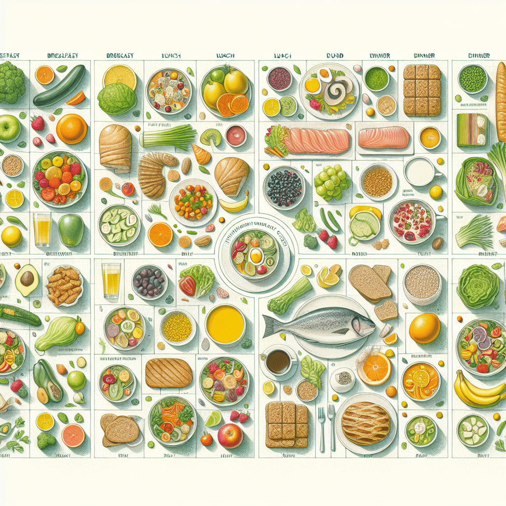 cardápio semanal low calorie: emagrecendo de forma sustentável