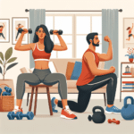 Exercícios para tonificar braços e pernas em casa
