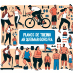 planos de treino para queimar gordura