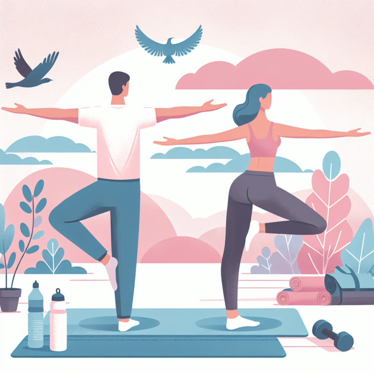 melhore seu equilíbrio e postura com exercícios simples